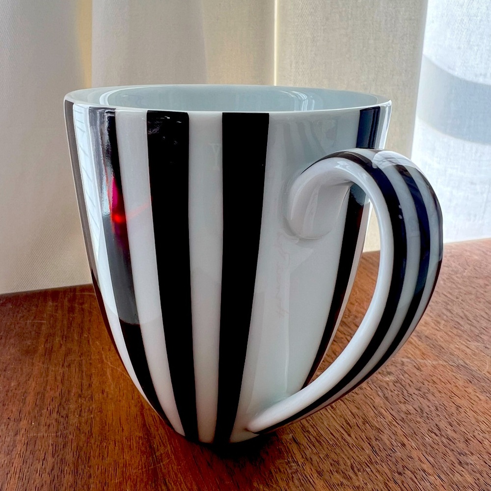 Henri Bendel Striped Mug